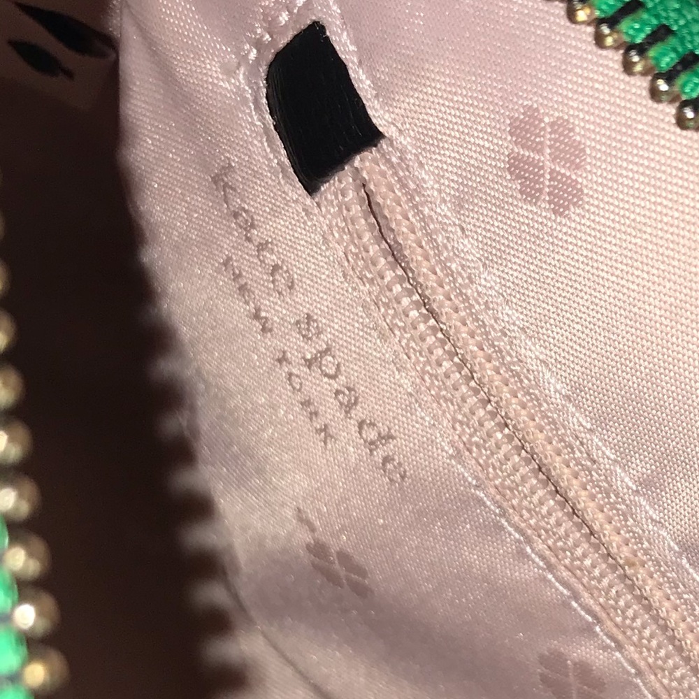 KATE SPADE FLORAL CROSSBODY BAG (gently used) - Picture 9 of 13